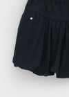 Ronken Roll-up Banding Balloon Mini Skirt Pants