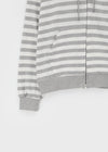 Team Two Stripe Printed Hooded Zip-up