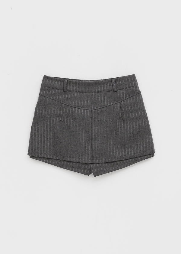 Tihen Striped Low-waist Skirt Pants