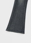 Wis Cat-washed Bootcut Denim Pants