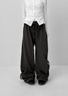 Warnang Strap Cargo Roll-up Training Pants