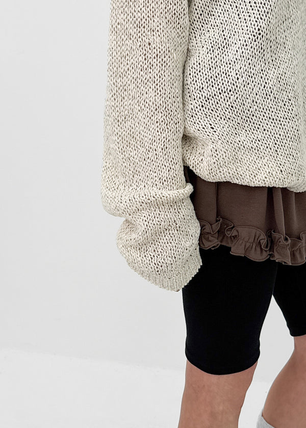 Kamiren Set - Boatneck Knit, Belt