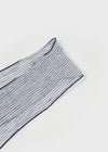 Roruto Striped Scarf (100% Linen)