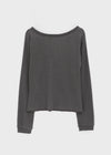 Firrell Snap Button Waffle Long Sleeve T-shirt