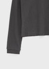 Firrell Snap Button Waffle Long Sleeve T-shirt