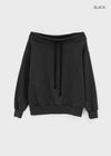 Lecha Strap Off-shoulder Man-to-man