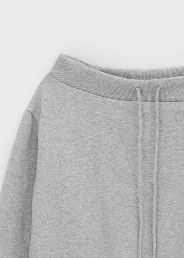 Lecha Strap Off-shoulder Man-to-man