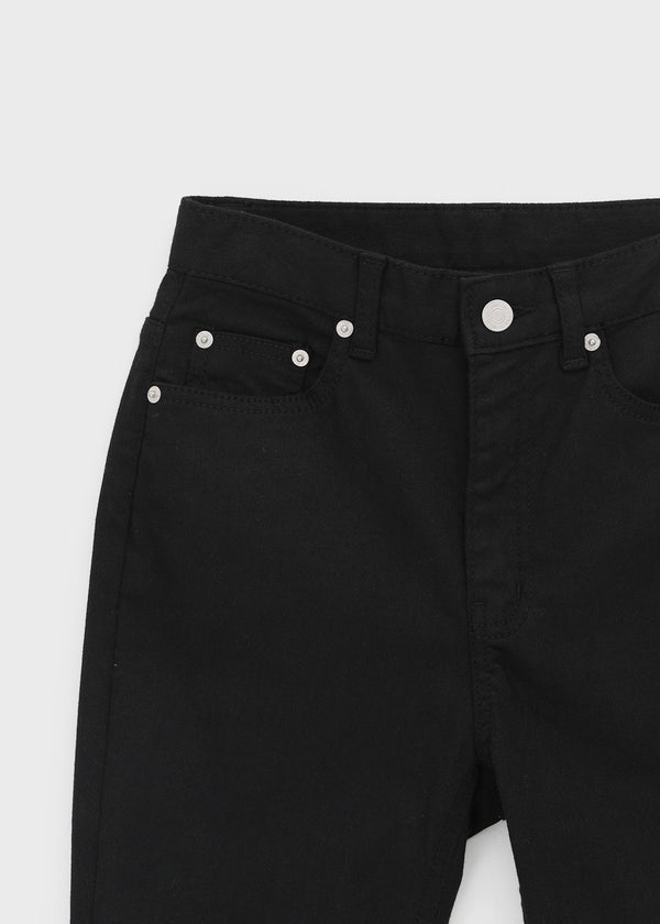 Klung Back Pocket Bootcut Cotton Pants