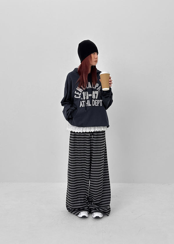 Disecil Loose Fit Patch Hoodie