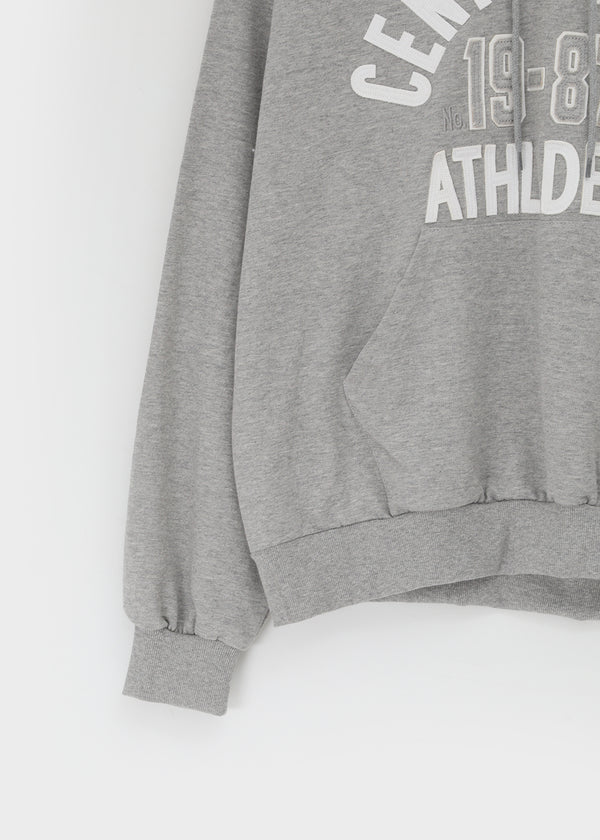 Disecil Loose Fit Patch Hoodie