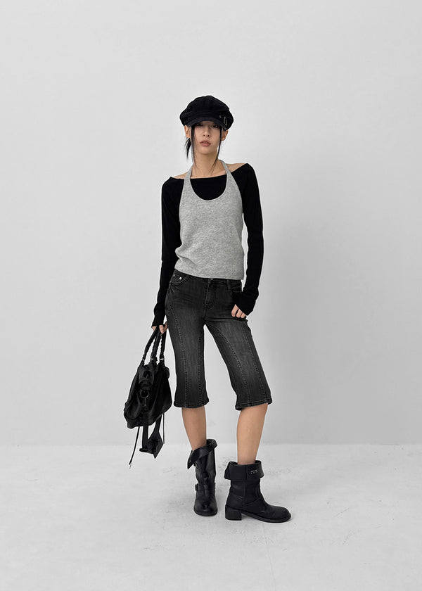 Paloi Knit Halter Sleeveless (100% Wool)