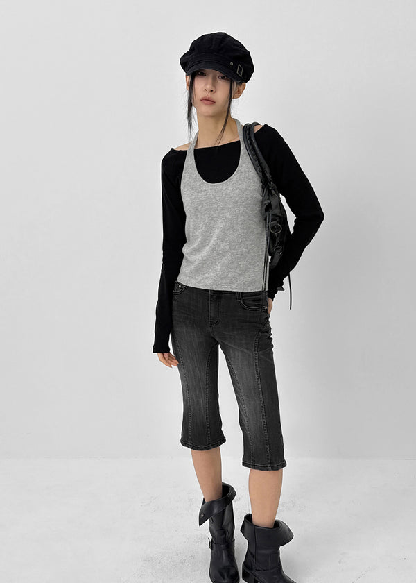 Paloi Knit Halter Sleeveless (100% Wool)