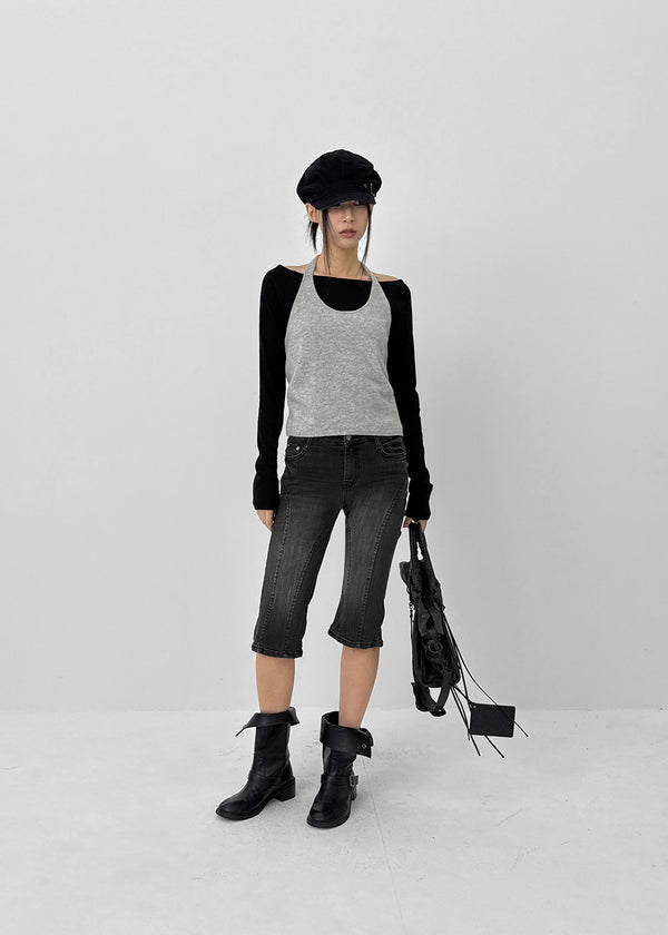 Paloi Knit Halter Sleeveless (100% Wool)