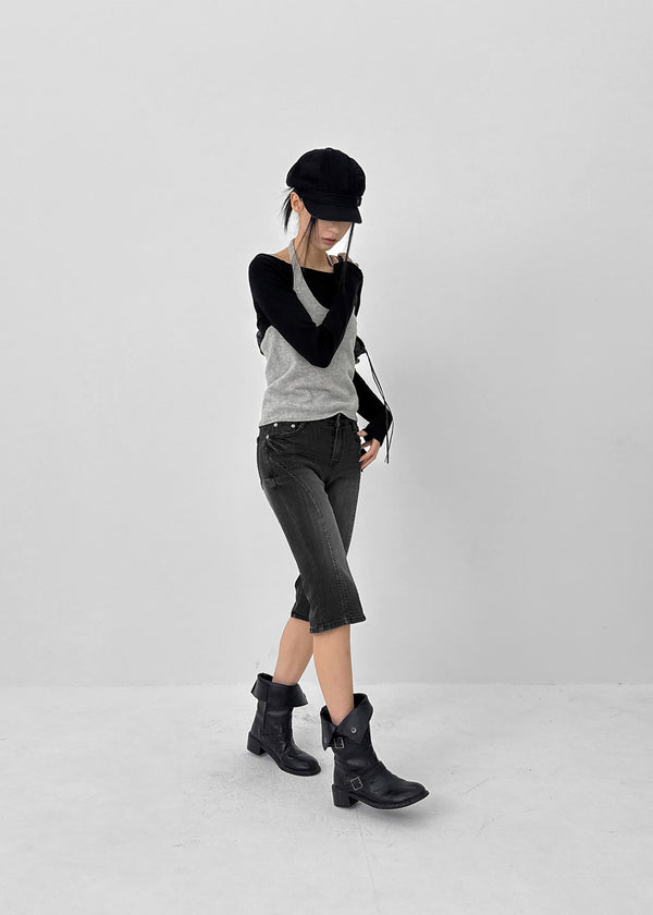 Paloi Knit Halter Sleeveless (100% Wool)