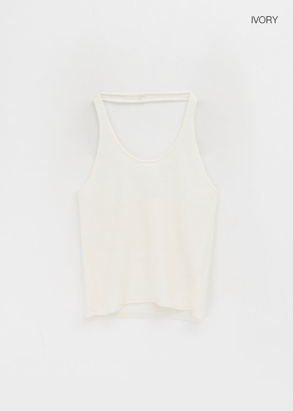 Paloi Knit Halter Sleeveless (100% Wool)