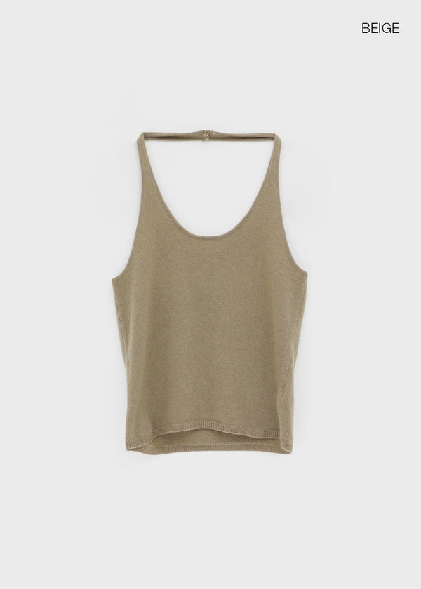 Paloi Knit Halter Sleeveless (100% Wool)