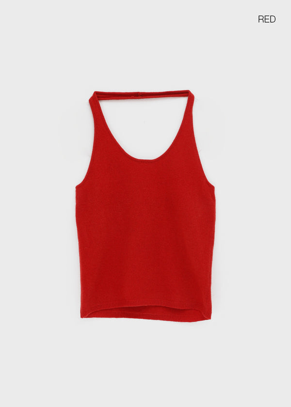 Paloi Knit Halter Sleeveless (100% Wool)