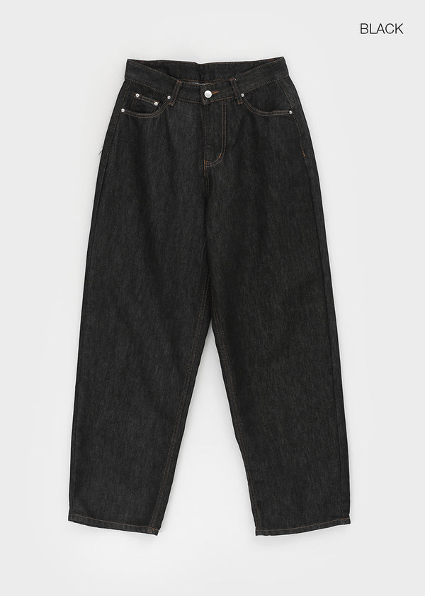 Kelube Bijo Raw Wide Denim Pants