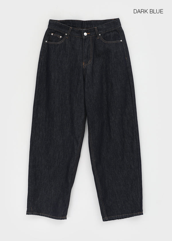 Kelube Bijo Raw Wide Denim Pants