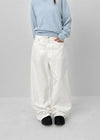 Potency Basic Wide Cotton Pants