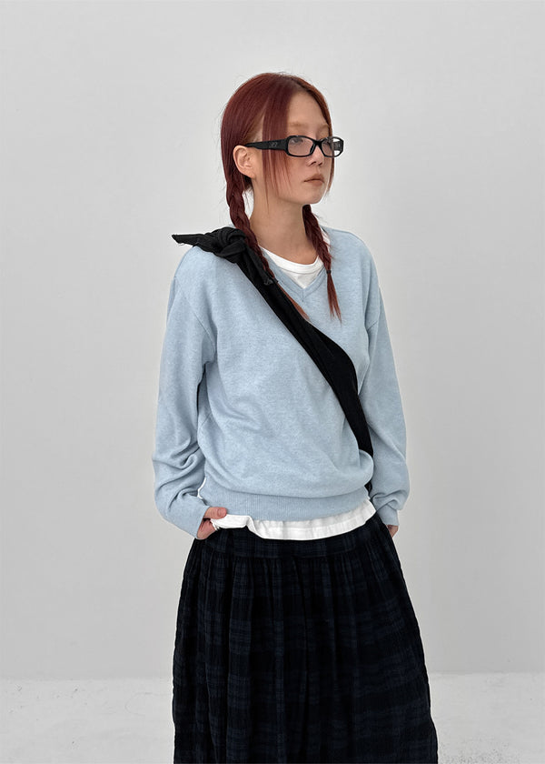 Potency Basic Wide Cotton Pants