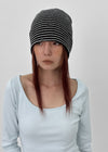 Isola Striped Knit Beanie