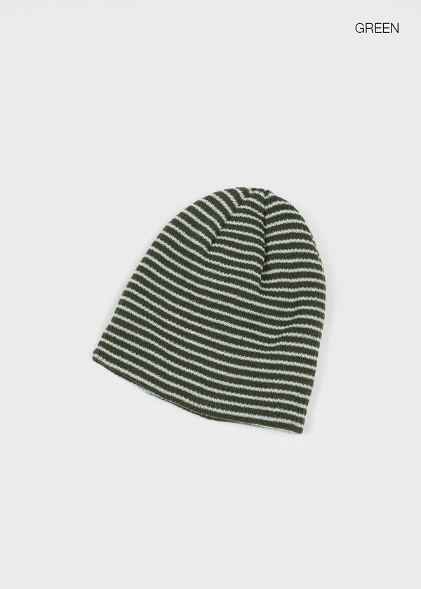 Isola Striped Knit Beanie