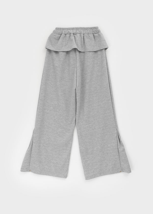 Benven Snap Button Layered Skirt Pants