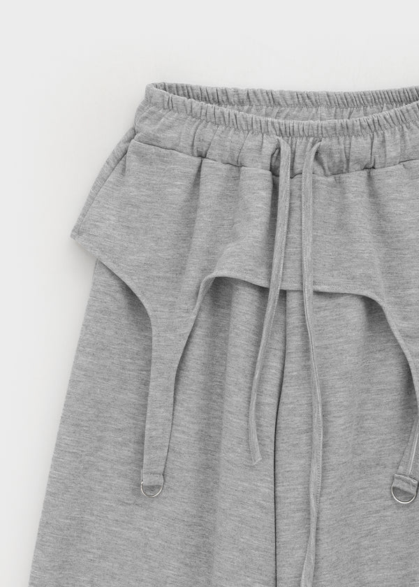 Benven Snap Button Layered Skirt Pants