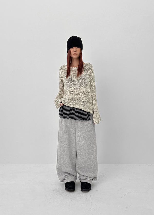 Kamiren Set - Boatneck Knit, Belt