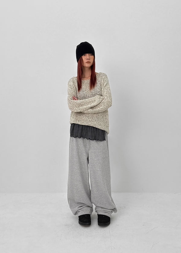 Otto Patch Check Color Block Banding Pants