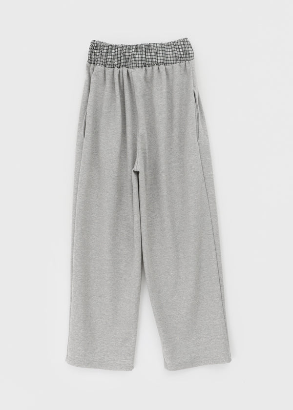 Otto Patch Check Color Block Banding Pants