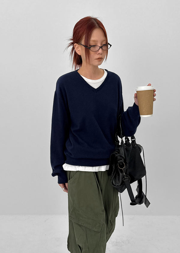 Enmic Banding Check Midi Skirt