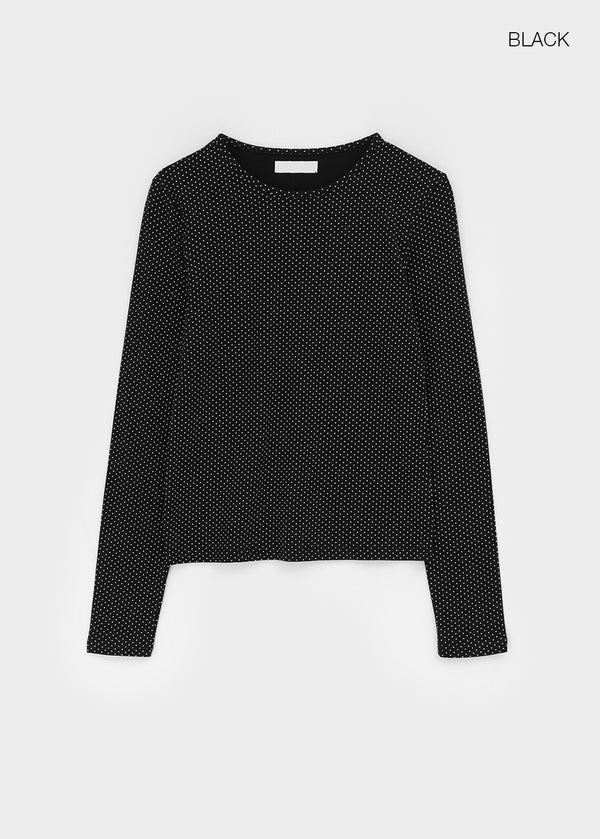 Loveable Basic Dot Long Sleeve T-shirt