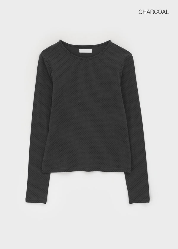 Loveable Basic Dot Long Sleeve T-shirt