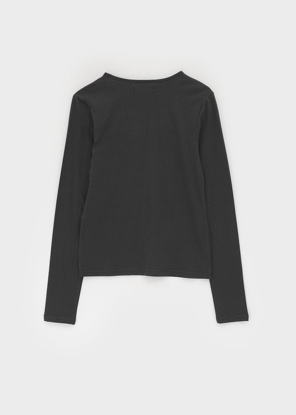 Loveable Basic Dot Long Sleeve T-shirt