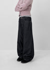 Deansi Non-fade Raw Balloon Denim Pants