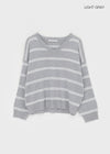 Tinda Stripe V-neck Knit