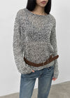 Kamiren Set - Boatneck Knit, Belt