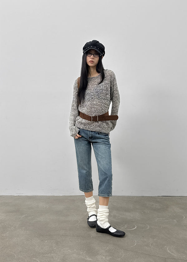 Kamiren Set - Boatneck Knit, Belt