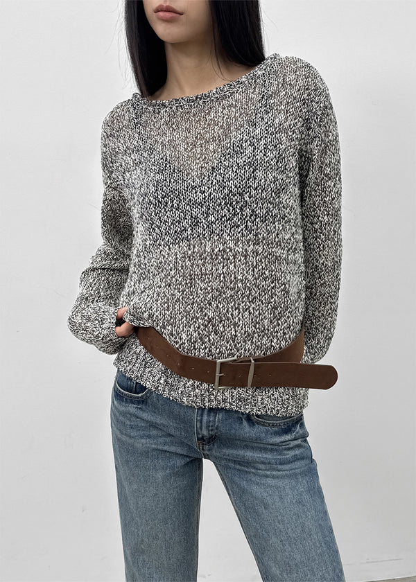 Kamiren Set - Boatneck Knit, Belt