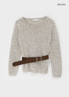 Kamiren Set - Boatneck Knit, Belt