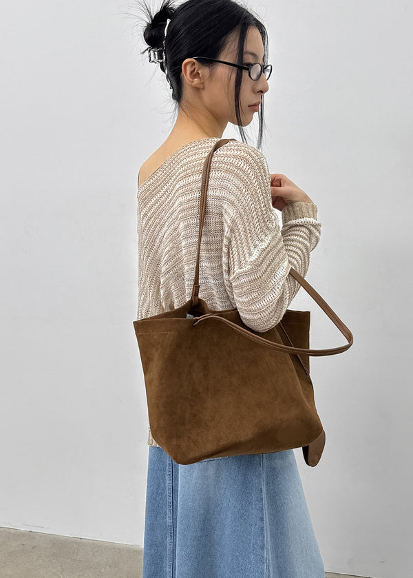 Rubberna SET - Suede Shoulder Bag Glasses Holder