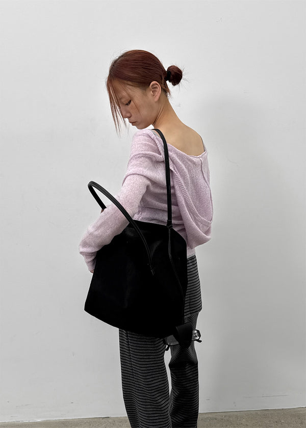 Rubberna SET - Suede Shoulder Bag Glasses Holder