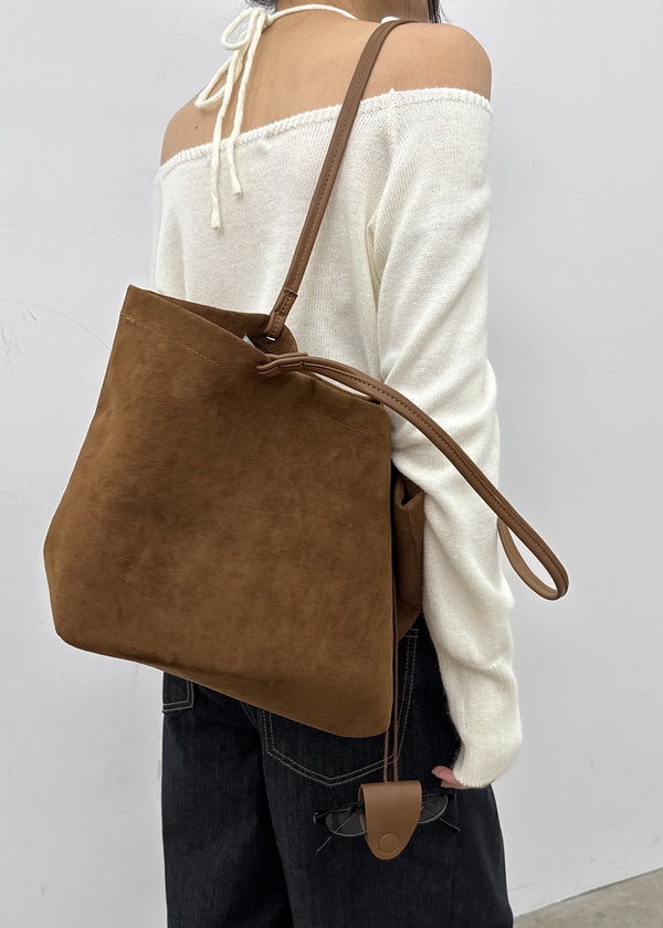 Rubberna SET - Suede Shoulder Bag Glasses Holder