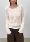 Cardin Hairy Crop Knit