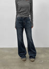 Feldu Wide Bootcut Denim Pants