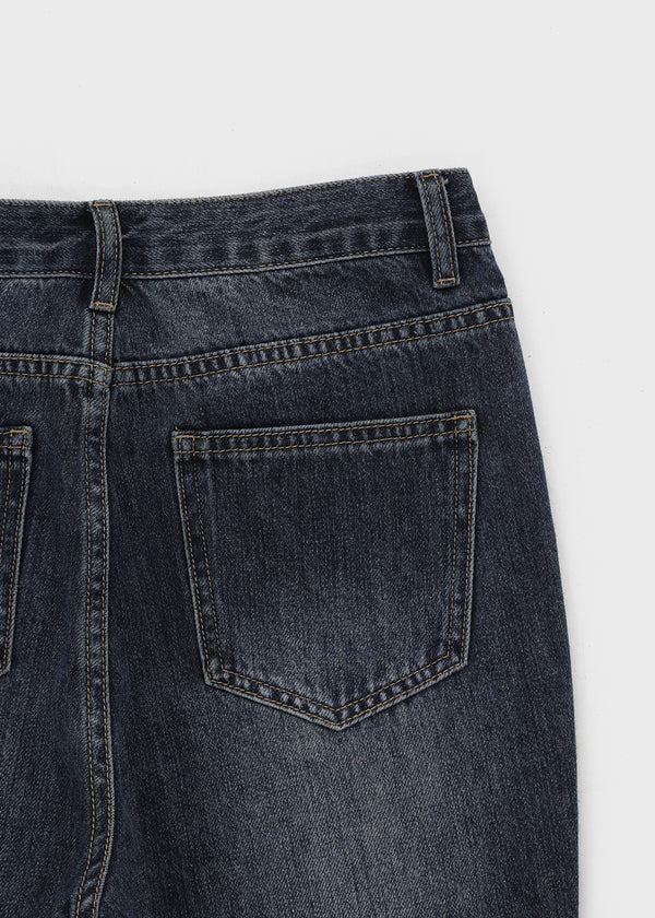 Feldu Wide Bootcut Denim Pants