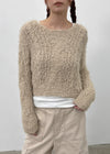 Cardin Hairy Crop Knit