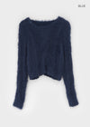 Cardin Hairy Crop Knit